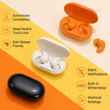 XMENHA Sleep Ear Buds Plugs for Sleeping Small Ears Invisible Flat Mini Tiny Earbuds Wireless Bluetooth White Noise Canceling Earbud