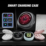 XMENHA Touch Screen Earbuds Blue Tooth Ear Buds with Smart LCD Touchscreen Case AI Language Translator Translation Cool Wireless Earbuds Real Time Bluetooth 5.4 Headphones with Screen