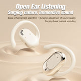 XMENHA Out of Open Ear Headphones Over Ear Air Bone Conduction Earbuds Running Headphones Wireless Bluetooth Outer Outside Ear Earbuds Working Out Sports Cycling Gym Waterproof Ear Hook
