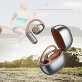XMENHA Outside Outer Open Ear Earbuds Out of Wireless Bluetooth for Ows Hanging Earphones 5.4 Bluetooth Outer Out of Open Ear Headphones Outside air Bone Conduction Headphones Earbuds Over The Ear Buds