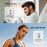 XMENHA 2 Pack Wireless Bluetooth Earbuds Ear Buds, 2 Pairs of Blue Tooth 5.4 Ear Buds Wireless Earphones Small Mini Earbuds and Sports Running Working Out Waterproof Fitness Headphones