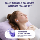 XMENHA Invisible Small Mini Sleep Earbuds Pink Wireless Bluetooth Comfortable Side Sleepers Sleeping Tiny Micro Smallest Discreet Hidden Earbud Headphones for Work Ear Buds for Small Ear Canals Women