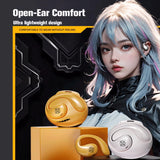 XMENHA Ows Hanging Earphones 5.4 Bluetooth Out of Outside Over The Ear Earbuds Open Ear Headphones Outer Wireless Ear Hanging Headset Out of Outside Headphones Air Bone Conduction Earbuds Outer Ear