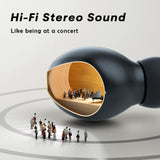 XMENHA True Wireless Earbuds Bluetooth in-Ear Headphones 5.2 Small Tiny Invisible Earbuds Wireless Bluetooth Discreet Bluetooth Earbuds for Work Blue Tooth Ear Buds Wireless Earphones with Mini Earbuds Case