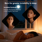 XMENHA Sleep Sleeping Earbuds for Side Sleepers Small Mini Invisible Earbuds Wireless Bluetooth for Small Ears Sleep Ear Buds for Sleeping Tiny Discreet Hidden Invisible Headphones