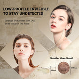 XMENHA Extra Small Mini Invisible Earbuds Wireless Bluetooth Small Invisible Ear Buds Smallest Headphones Tiny Micro Discreet Hidden Earbuds for Work Side Sleeper