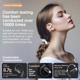 XMENHA Open Ear Over Ear Earbuds Wireless Bluetooth Open Ear Bluetooth Headphones Out of Ear Bone Conduction Earbuds Over The Ear with Ear Hooks Wireless Bone Conduction Headphones Earphones