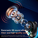 XMENHA Wireless Open Ear Earbuds Bluetooth Bone Conduction Headphones Headset Earphones Wireless Clip On Bone Conduction Ear Buds Open Ear Headphones Sport Earbuds Bone Conducting Induction Earphones