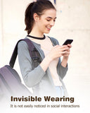 XMENHA 2 Pairs Invisible Small Mini Earbuds Wireless Bluetooth Sleep Hidden Headphones Sleeping Micro Smallest Discreet Tiny Low Profile Earbud Earphone Ear Buds for Small Ear Canal Women, Work, Side Sleeper