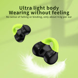 XMENHA Wireless Ear Clips Ear Buds Clip On Open Ear Earbuds Wireless Ear Clip Bone Conduction Headphones Ear Buds Headset Earphones