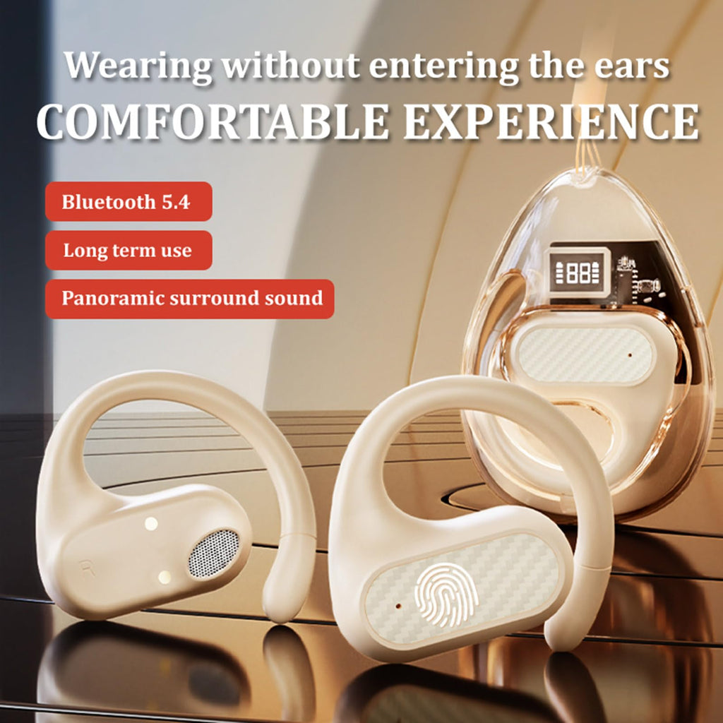 XMENHA Ows Hanging Earphones 5.4 Bluetooth Outer Ear Open Earbuds Over