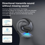XMENHA OWS Wireless Open Ear Bone Conduction Headphones - Bluetooth 5.4, Waterproof, Ultra Long Playtime, Over Ear Earbuds