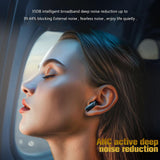XMENHA Active Noise Cancelling Smart Touch Screen Earbuds ANC Earphones Wireless Blue Tooth Ear Buds Head Phones Bluetooth In-Ear Headphones TWS True Wireless Earbuds