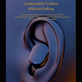 XMENHA Invisible Bluetooth Small Earbuds Hidden Ear Buds In Ear Gaming Wireless Headphones Tiny Invisible Headphones For Work Mini In-Ear Sports Running Discreet Earbuds for iPhone Android