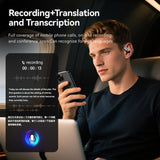 XMENHA Translation Translator Earbuds Real Time AI Language Translating Translate Open Ear Earbuds Headphones for iPhone Android Spanish Ear Piece Buds Earphone Earpiece Translator Device 140+ Languages