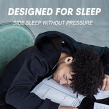 XMENHA Sleep Headphones Invisible Earbuds Wireless Bluetooth for Side Sleepers, Smallest Earbuds Tiny Mini Ear Buds for Sleeping on Side, Small Earphones Sleep Wieless Earbuds for Small Ear Canals