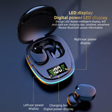 XMENHA Invisible Bluetooth Small Earbuds Hidden Ear Buds In Ear Gaming Wireless Headphones Tiny Invisible Headphones For Work Mini In-Ear Sports Running Discreet Earbuds for iPhone Android