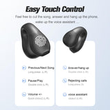 XMENHA AI Language Translator Earbuds Translate Open Ear Clip On Buds Bluetooth Translation Translating Earbuds Real Time AI Bone Conduction Headphones