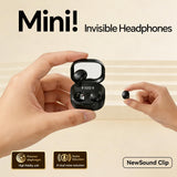 XMENHA Mini Invisible Small Hidden Earbuds Headphones Wireless Bluetooth for Work Ear Buds Ultra Small Ears Canal Sleep Tiny Smallest Micro Sleeping Comfortable Flat Discreet Low Profile Earbuds