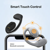 Open Ear Earbuds Wireless Bluetooth Bone Conduction Headphones Headset with Hook Over The Ear Bone Conducting Induction Headphones Earphones Headset