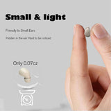 XMENHA Sleep Earbuds for Sleeping Side Sleepers Friendly Wireless Bluetooth Small Mini Invisible Earbuds for Small Ears Sleep Ear Buds for Sleeping