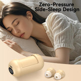 XMENHA Invisible Mini Small Tiny Earbuds Wireless Bluetooth ENC Noise Cancelling In Ear Buds Discreet Headphones Hidden Low-Profile Earphones for Small Ear Canals Men Women Sleep Audiobooks Work Sports