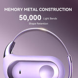 XMENHA Wireless Bluetooth Open Ear Earbuds Over The Ear Open Ear Headphones Bone Air Conduction Earbuds that Don't Go in Your Ear with Over-Ear Hooks Out of Ear Headphones