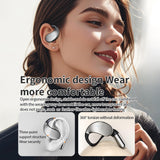 XMENHA OWS Open Over Ear Earbuds AI Headphones Language Translator Translation Translating Earbuds Real Time Earpiece Ear Bud Spanish Translator Device AI Earbuds Translate Earphone
