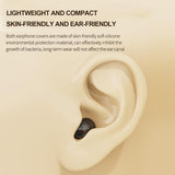 XMENHA Invisible Small Mini Wireless Bluetooth Earbuds for Small Ears Invisible Ear Buds Headphones For Sleep Low Profile Tiny Discreet Hidden Earbuds for Work