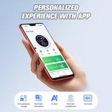 XMENHA Touch Screen Earbuds Blue Tooth Ear Buds with Smart LCD Touchscreen Case AI Language Translator Translation Cool Wireless Earbuds Real Time Bluetooth 5.4 Headphones with Screen