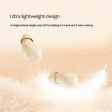 XMENHA Invisible Small Mini Sleep Earbuds Wireless Bluetooth Invisible Headphones Ear Buds Smallest Tiny Micro Hidden Discreet Earbuds for Work Sleeping Side Sleeper