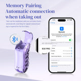 XMENHA Kids Cute Wireless Earbuds Kawaii Hearts Shaped Blue Tooth Ear Buds Unique Design Headphones for iPhone Android Kids Girl Friends