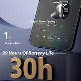 XMENHA Small Invisible in-Ear Wireless Single Earbud Mini Single Bluetooth Invisible Earbuds for Small Ear Bluetooth Earpiece Tiny Headset with Mic Micro Earphones Smallest Single Headphones