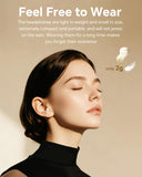 XMENHA Flat Sleep Earbuds Sleeping Ear Buds Headphones for Side Sleepers Comfortable Discreet Invisible Mini Small Tiny Noise Cancelling Earbuds Sleepinig on Side Wireless Bluetooth Earphones