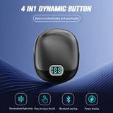 XMENHA Wireless Gaming Earbuds for PC with Mic 2.4GHz Dongle Low Latency ANC Noise Cancelling Earbuds in Ear Gaming Headphones Earphone Ear Buds Compatible with Meta Quest 2, Steam Deck, PS4, PS5, PC, Switch