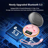 XMENHA Bluetooth Sleep Earbuds Wireless Invisible Noise Cancelling Earbuds for Sleep Small Sleeping Ear Buds for Side Sleepers