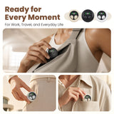 XMENHA Small Mini Invisible Earbuds Headphones Wireless Bluetooth Smallest Discreet Tiny Hidden Earbuds for Work Micro Low Profile Sleep Sleeping Earbud Invisible Mini Ear Buds for Small Ears Canals