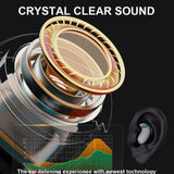 XMENHA Black Invisible Sleep Earbuds for Side Sleepers, Wireless Bluetooth 5.3, Mini In-Ear Headphones, 4-Hour Battery Life