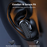 XMENHA Tws Bluetooth Touch Screen Earbuds With Screen Active Noise Cancelling Anc Tws Wireless Touchscreen Earbuds For Small Ears Canals For Iphone Android Blue Tooth Ear Buds Wireless Earphones Bluetooth