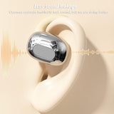 XMENHA Out of Ear Open Ear Earbuds Over The Ear Outside Outer Open Ear Headphones Wireless Air Bone Conduction Earbuds Outer Outside Ear Bone Conduction Headphones Out of Ear Over The Ear Buds