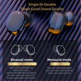 XMENHA Invisible Bluetooth Small Earbuds Hidden Ear Buds In Ear Gaming Wireless Headphones Tiny Invisible Headphones For Work Mini In-Ear Sports Running Discreet Earbuds for iPhone Android