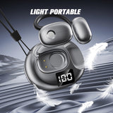 XMENHA Outer Out of Over Ear Open Earbuds Wireless Bluetooth Outside The Ear for Ows Hanging Earphones 5.4 Bluetooth Outer Out of Open Ear Wireless Headphones AIR Bone Conduction Earbuds Over The Ear Buds