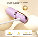 XMENHA Mini Invisible Small Sleep Earbuds Wireless Bluetooth for Sleeping Invisible Ear Buds Smallest Headphones Tiny Micro Hidden Discreet Earbuds for Work Side Sleeper