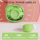 XMENHA Wireless Mini Small Earbuds Invisible Hidden Headphones For Work Bluetooth Tiny Earbuds for Small Ears Discreet Bluetooth Ear Buds Earphones Invisible Earbuds For Small Ear Canals