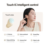 XMENHA Mini Invisible Small Hidden Earbuds Headphones Wireless Bluetooth for Work Ear Buds Ultra Small Ears Canal Sleep Tiny Smallest Micro Sleeping Comfortable Flat Discreet Low Profile Earbuds