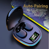 XMENHA Invisible Bluetooth Small Earbuds Hidden Ear Buds In Ear Gaming Wireless Headphones Tiny Invisible Headphones For Work Mini In-Ear Sports Running Discreet Earbuds for iPhone Android