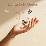 XMENHA Sleep Ear Buds Mini Flat Invisible Earbuds Sleeping Headphones for Side Sleepers, Comfortable Low Profile Small Tiny Discreet Micro Hidden Earbuds Wireless Bluetooth for Work