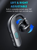 XMENHA One Ear Headset Open Ear Air-Bone Conduction Headphones Wireless Bluetooth Headset Earpiece with Microphone for Cell Phones