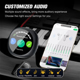 XMENHA Touch Screen Earbuds Blue Tooth Ear Buds with Smart LCD Touchscreen Case AI Language Translator Translation Cool Wireless Earbuds Real Time Bluetooth 5.4 Headphones with Screen