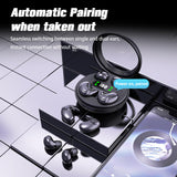 XMENHA Flat Sleep Invisible Small Mini Earbuds Wireless Bluetooth Ear Buds for Sleeping Headphones Micro Smallest Discreet Sleep Tiny Earbuds Earphones for Side Sleepers, Small Ears Canals Women, Work